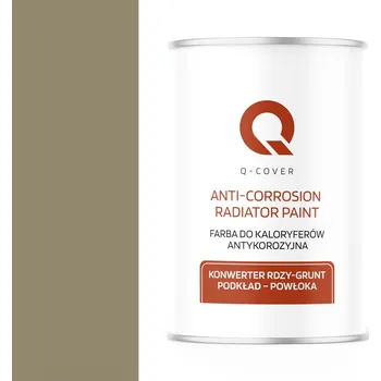 barva na kov Barva pro radiátory Antikorozní Odolná 1L Matná barva Šedožlutá RAL7034