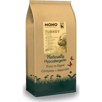 Krmivo pro psa MONO Puppy Turkey Hypoalergenní Krmivo s krůtím masem pro štěňata 1,5 kg