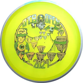Disc golf Axiom Discs OTB Open 2024 Soft Proton Tempo 174g Fialová/Světlezelená