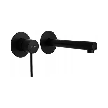 Vodovodní baterie Umyvadlová baterie pod omítku Corsan Lugo černá