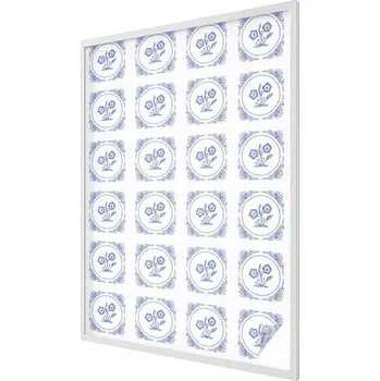 Okenní dekorace Hotová mléčná Fólie 146 x 100 cm