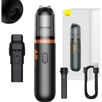 Vysavač Akumulátorový vysavač do auta Baseus A2Pro 6000Pa (černý)