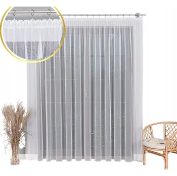 Klasická záclona polyester záclona 950 cm x 270