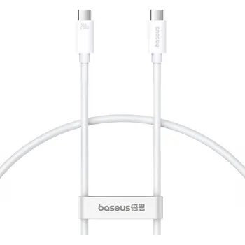 Datový kabel Kabel USB-C do USB-C Baseus Superior USB4, 240W, 1m (biały)