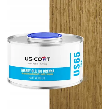 Olej na dřevo Tvrdý Olej na Dřevo pro Impregnaci nábytku a teras 250ml Bezbarvý Satén