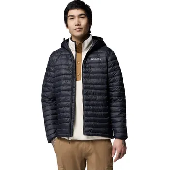 Moto bunda COLUMBIA pánská zimní bunda Powder Pass, černá