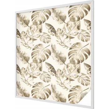 Okenní dekorace Fólie Dekorativní Mléčná na Skla Okna Výlohy Tropické rostliny 100x116 cm