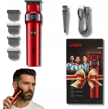 Strojek na vlasy LED Strojek na Vlasy, Vousy a Tělo, Bezdrátový Zastřihovač Dárek