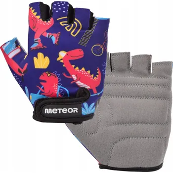 Cyklistické rukavice METEOR Cyklistické rukavice pro děti krátké Na Suchý Zip