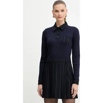 Dámské šaty Šaty MAX&Co. 2526226053200 námořnická modř 59X, vel. 38