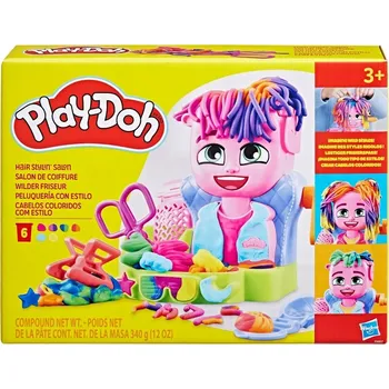 Modelovací hmota HASBRO Modelína Play-Doh Stylista účesů Kadeřnický salon F8807