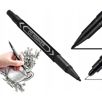 POPISOVAČ LINER FIX POPISOVAČ VODĚODOLNÝ OBOUSTRANNÝ NA CD DVD 1/0.5MM