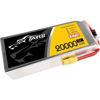RC náhradní díl Tattu NMC 20000mAh 22.2V 5C 6S1P Lipo Battery Pack with XT90-S plug