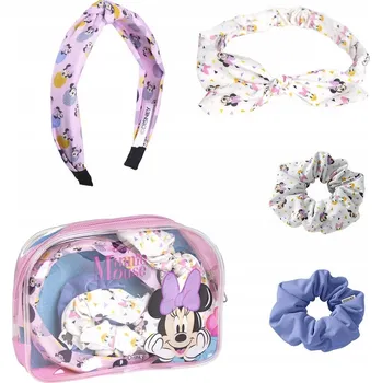 Kosmetická taška Doplňky do vlasů + kosmetická taštička Minnie Mouse