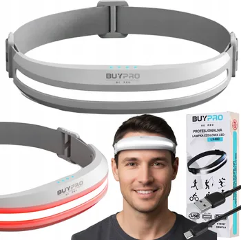 Čelovka ČELOVKA LED VÝKONNÁ 400lm USB čelovka do hor na běhání rybaření