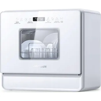 Myčka nádobí STOJANOVÁ MYČKA NÁDOBÍ 5L 7 PROGRAMŮ S LED OSVĚTLENÍM A SUŠENÍM