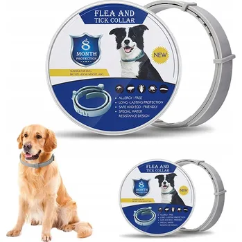 Obojek pro psa 2x UNIVERZÁLNÍ OBOJEK PRO PSA PROTI BLECHÁM, Nastavitelná délka