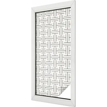 Okenní dekorace Hotová mléčná Fólie 116 x 50 cm