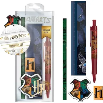 Set školních potřeb Set školních potřeb Harry Potter: Bradavice (9 x 19 x 3 cm)