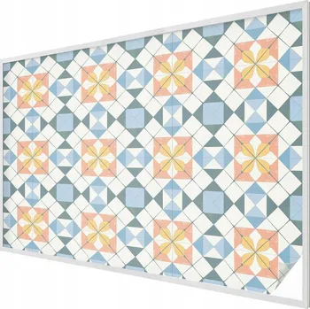 Okenní dekorace Ozdobná Fólie mléčná fólie Samolepicí Barevná symetrie 200x146