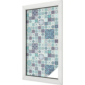 Okenní dekorace Hotová mléčná Fólie 100 x 50 cm