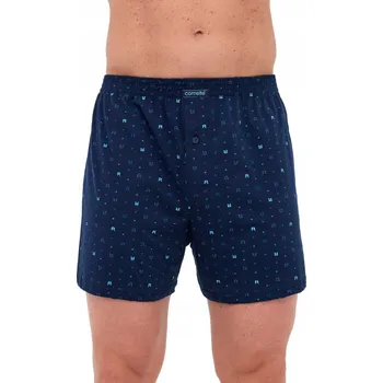 Pánské spodní prádlo Pánské boxerky Cornette Comfort 008/328 vel. 4XL (56) bavlna liška volné