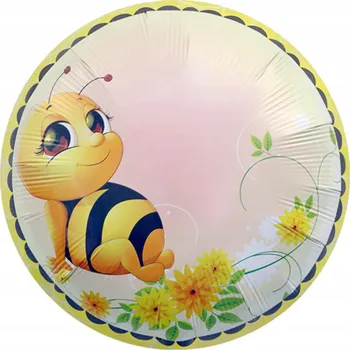 Balónek Fóliový balónek Včelka na louce 18 palců (45 cm) – narozeninový balónek