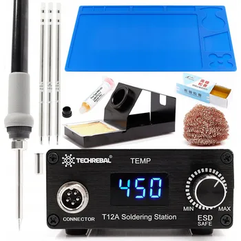 Páječka SADA PÁJECÍ STANICE HROTOVÁ T12A HROTY T12 PRO ELEKTRONIKY TECHREBAL