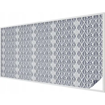 Okenní dekorace Mléčná okenní Fólie na okenní sklo, balkonová dýha, vzorované listy, 200x100