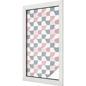 Okenní dekorace Samolepicí mléčná okenní Fólie , dekorativní pastelová dýha 50x100