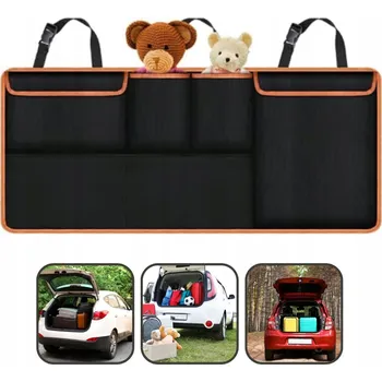 Organizér do auta ORGANIZÉR DO AUTA DO KUFRU NA SEDADLO S KAPSY