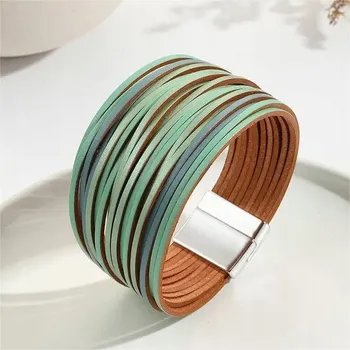 Náramek Dámský náramek KO - 38699 - Zelená KP-38699