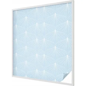 Okenní dekorace Hotová mléčná Fólie 116 x 100 cm