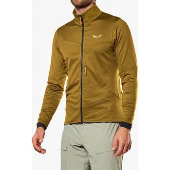 Pánská větrovka Fleecová bunda Salewa Sella Crevasse Jacket - zlatohnědá S
