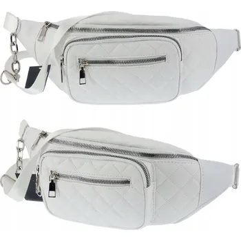 Kabelka Cambell ledvinka/sáček na opasek bílý