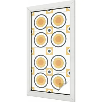 Okenní dekorace Hotová mléčná Fólie 100 x 50 cm