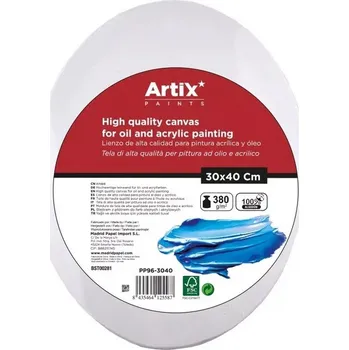 Výtvárné potřeby Malířské plátno 1,6cm 30x40cm oválné