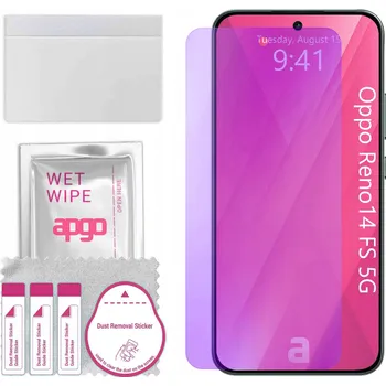 Pouzdro na mobilní telefon Hybridní Sklo Anti-Blue 9H na displej pro Oppo Reno14 FS 5G