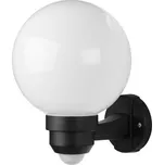 Svítidlo PARK ZOM-S-20/C černá+mléčná senzor