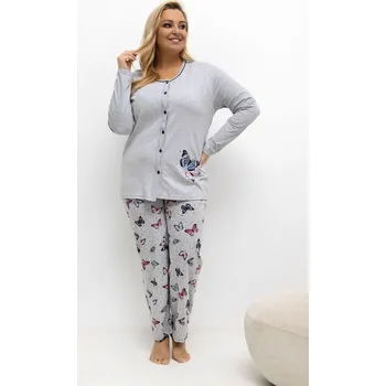 Pohodlná pyžama pro plnoštíhlé model 221199 Forever Pink Xl