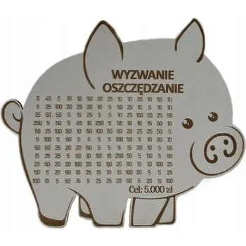 Pokladnička BÍLÉ PRASÁTKO POKLADNIČKA VÝZVA ÚSPORY DÁREK STÍRACÍ POKLADNIČKA PRASÁTKO