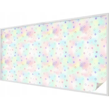 Okenní dekorace Fólie okenní mléčná na sklo okno okleina balkon duhová 200x100