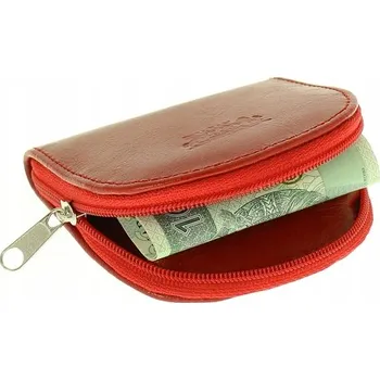 Peterson peněženka bilonka z pravé kůže hnědá - unisex