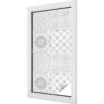 Okenní dekorace Hotová mléčná Fólie 100 x 50 cm