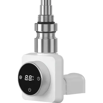 Radiátor Topné těleso do koupelnového radiátoru PREMIO 800W bílé s krytkou LUXRAD