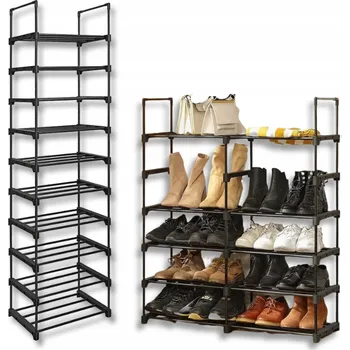 Botník Botník Songmics 45,2 x 174,3 x 30 cm černá