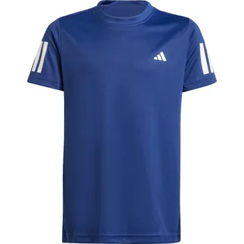 ADIDAS Dětské tenisové tričko Club Tennis 3-Stripes 15 LET MODRÁ