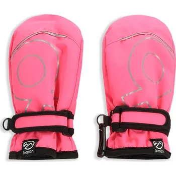 LEMON EXPLORE Dětské lyžařské rukavice ZL5 XS RŮŽOVÁ