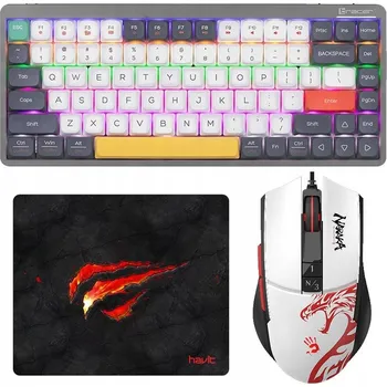 Klávesnice Sada Bezdrátová Mechanická Klávesnice FINA a myš Bloody L65 NARAKA