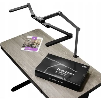 Lampička LED rýsovací lampa na stůl bez stínů s regulací jasu a barev Glow D2